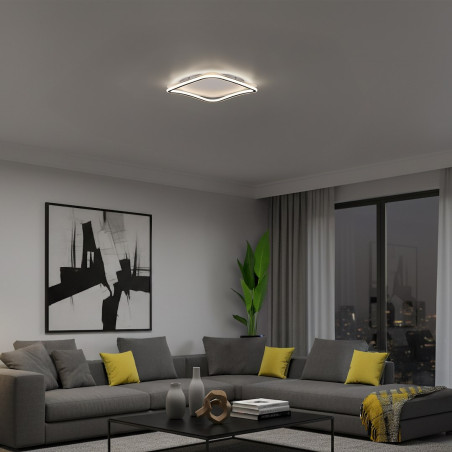 NOWOŚĆ ML1847 Lampa sufitowa CALI square 30W LED Milagro