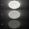 NOWOŚĆ ML1870 Plafon HEX 72W LED Ø500 + pilot Milagro