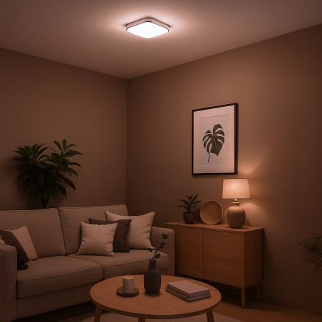 NOWOŚĆ ML1837 Plafon NEMO Chrome 11W LED Milagro