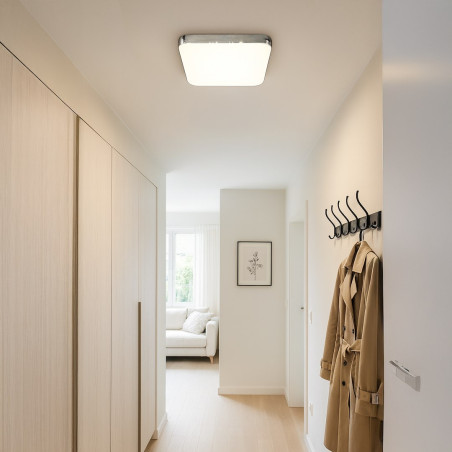NOWOŚĆ ML1838 Plafon NEMO Chrome 36W LED Milagro