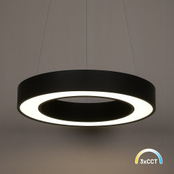 NOWOŚĆ ML1866 Lampa wisząca Union Czarny 40W LED 3000-4000-6000K Milagro