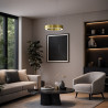NOWOŚĆ ML1867 Lampa wisząca Union Gold 40W LED 3000-4000-6000K Milagro