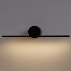 NOWOŚĆ ML2043 Kinkiet Artist Czarny 6W LED 40cm Milagro