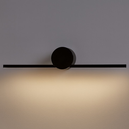 NOWOŚĆ ML2043 Kinkiet Artist Czarny 6W LED 40cm Milagro