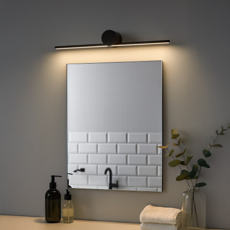 NOWOŚĆ ML2043 Kinkiet Artist Czarny 6W LED 40cm Milagro