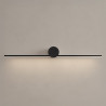 NOWOŚĆ ML2044 Kinkiet Artist Czarny 9W LED 60cm Milagro