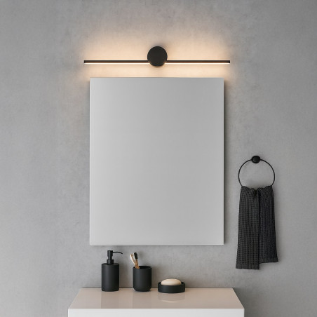 NOWOŚĆ ML2044 Kinkiet Artist Czarny 9W LED 60cm Milagro