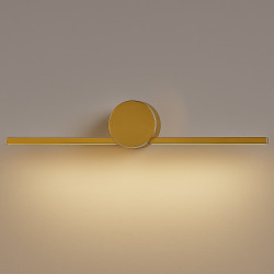 NOWOŚĆ ML2049 Kinkiet Artist Złoty 6W LED 40cm Milagro