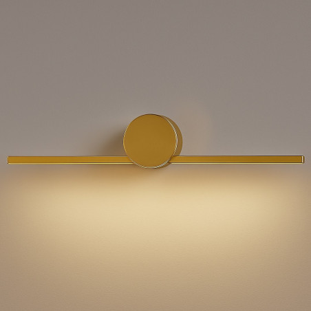NOWOŚĆ ML2049 Kinkiet Artist Złoty 6W LED 40cm Milagro