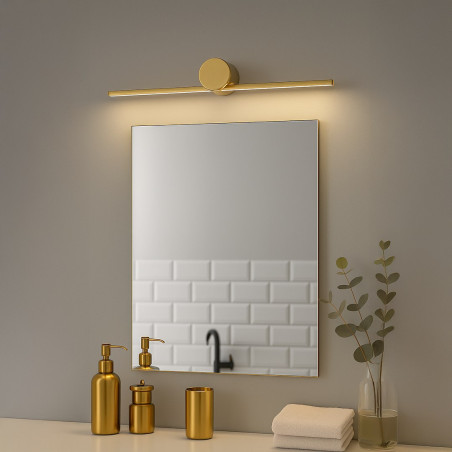 NOWOŚĆ ML2049 Kinkiet Artist Złoty 6W LED 40cm Milagro