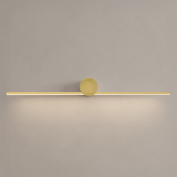 NOWOŚĆ ML2050 Kinkiet Artist Złoty 9W LED 60cm Milagro