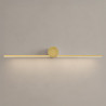 NOWOŚĆ ML2050 Kinkiet Artist Złoty 9W LED 60cm Milagro