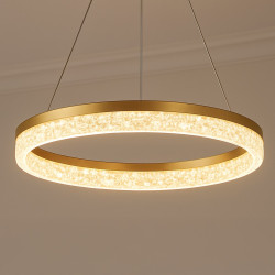 NOWOŚĆ ML2240 Lampa wisząca GALA GOLD 25W LED Milagro