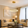 NOWOŚĆ ML2240 Lampa wisząca GALA GOLD 25W LED Milagro