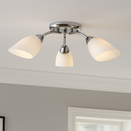 NOWOŚĆ ML2266 Lampa sufitowa PORTOS 3xE14 Milagro