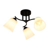NOWOŚĆ ML2257 Lampa sufitowa Pafos Black 3xE27 Milagro