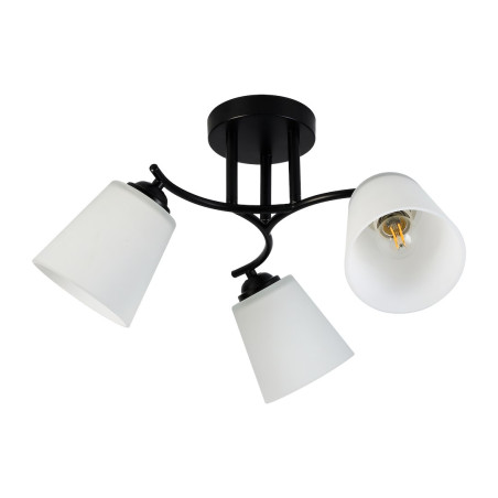 NOWOŚĆ ML2257 Lampa sufitowa Pafos Black 3xE27 Milagro