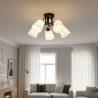 NOWOŚĆ ML2258 Lampa sufitowa Pafos Black 5xE27 Milagro