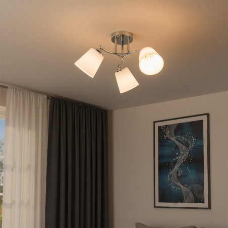 NOWOŚĆ ML2260 Lampa sufitowa Pafos 3xE27 Milagro