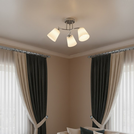 NOWOŚĆ ML2260 Lampa sufitowa Pafos 3xE27 Milagro