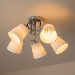 NOWOŚĆ ML2261 Lampa sufitowa Pafos 5xE27 Milagro