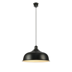 Lampa wisząca Duża 108427 PORT 1L Czarna Markslojd