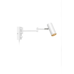 Kinkiet, Lampa ścienna 107538 TORINO 1L Biały Markslojd
