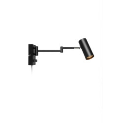 Kinkiet, Lampa ścienna z wysięgnikiem 107539 TORINO 1L Czarny Markslojd