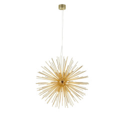 Lampa wisząca Żyrandol 107752 SOLEIL 9L Złoty Markslojd