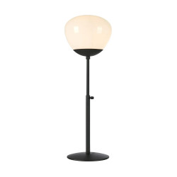 Lampa stołowa, Lampka nocna 108276 RISE 1L Czarny/ Biały klosz Markslojd