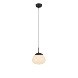 Lampa wisząca pojedyncza 108295 RISE 1L Czarny/ Biały klosz Markslojd