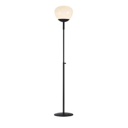 Lampa podłogowa 108278 RISE 1L Czarny/ Biały klosz Markslojd