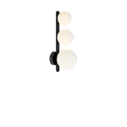 Kinkiet, lampa ścienna 108349 PURO 3L Czary/ Mleczne klosze IP44 Markslojd