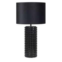 Lampa stołowa, Gabinetowa z abażurem 107483 PROUD 1L Czarny Markslojd