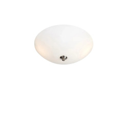 Plafon, Lampa sufitowa z kloszem 107361 POLAR 3L 43cm Matowy biały/ Stal Markslojd