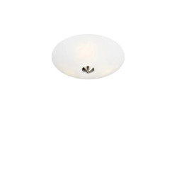 Plafon, Lampa sufitowa z kloszem 107360 POLAR 2L 35cm Matowy biały/ Stal Markslojd