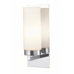 Kinkiet, Lampa ścienna łazienkowa 102476 NORRSUNDET 1L Chrom/Biały IP44 Markslojd