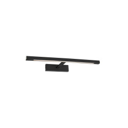 Kinkiet, Lampa ścienna nad lustro do łazienki 107909 NEPTUNUS 9W LED Czarna IP44 Markslojd