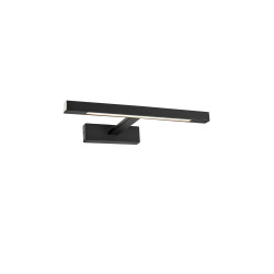 Kinkiet, Lampa ścienna nad lustro do łazienki 107910 NEPTUNUS 6W LED Czarna IP44 Markslojd