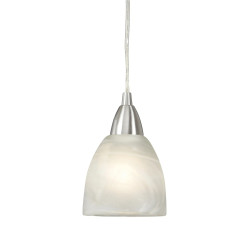 Lampa wisząca pojedyncza z kloszem 147928 LINE 1L Szary Markslojd