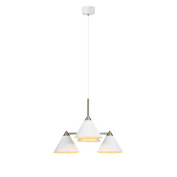 Lampa wisząca nad stół 108077 KLINT 4L Biały/Stal Markslojd