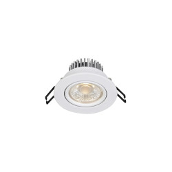 Lampa sufitowa podtynkowa Oczko 106210 HERA Downlight 3-Komplet Biały Markslojd