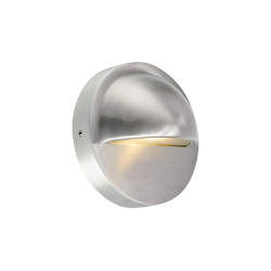 Kinkiet ogrodowy, lampa ścienna na elewację 107715 GARDEN 24 0,8W Aluminum Markslojd