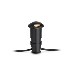 Oprawa schodowa zewnętrzna 107289 GARDEN 24 Spot Schodowy 0,8W Czarny Markslojd