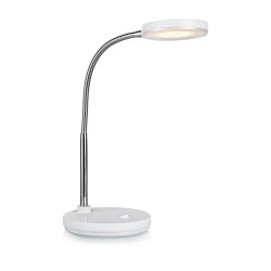 Lampa stołowa, Lampka biurkowa 106466 FLEX 1L LED Biała/Chrom Markslojd