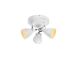 Plafon, Lampa sufitowa z reflektorkami, Okrągła 108083 FJLLBACKA 3L Biały IP44 Markslojd
