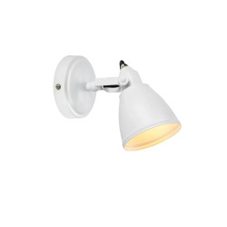 Kinkiet, Lampa ścienna, Reflektorek 108084 FJLLBACKA 1L Biały IP44 Markslojd