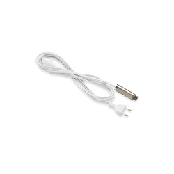 107522 EXPAND Start cable 3,5m Wallplug+Switch Steel Markslojd