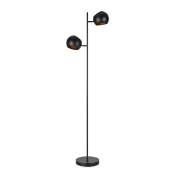 Lampa podłogowa podwójna 107741 EDGAR 2L Czarny Markslojd