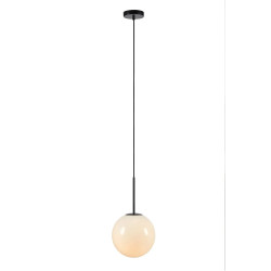 Lampa wisząca pojedyncza, Kula 108267 DIONE 1L Biały/ Czarny Markslojd